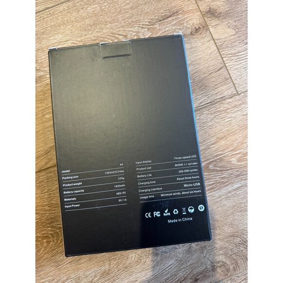 NIB FrSara Adjustable 360 Degree Cooling Neck Fan in Crystal (Mint) Green - Picture 2 of 3